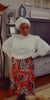 Sophia Elegant Chiffon Long Sleeves Crop Blouse {Cream}