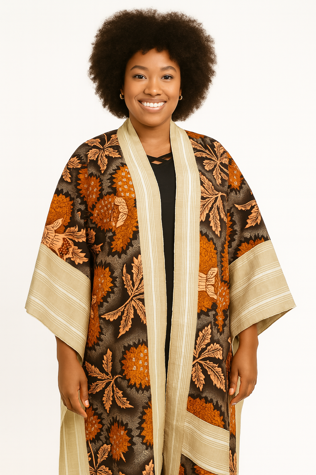 LEKO KIMONO (Orange)