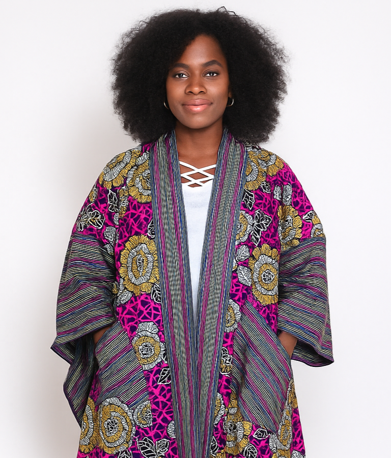 LEKO KIMONO (Purple)
