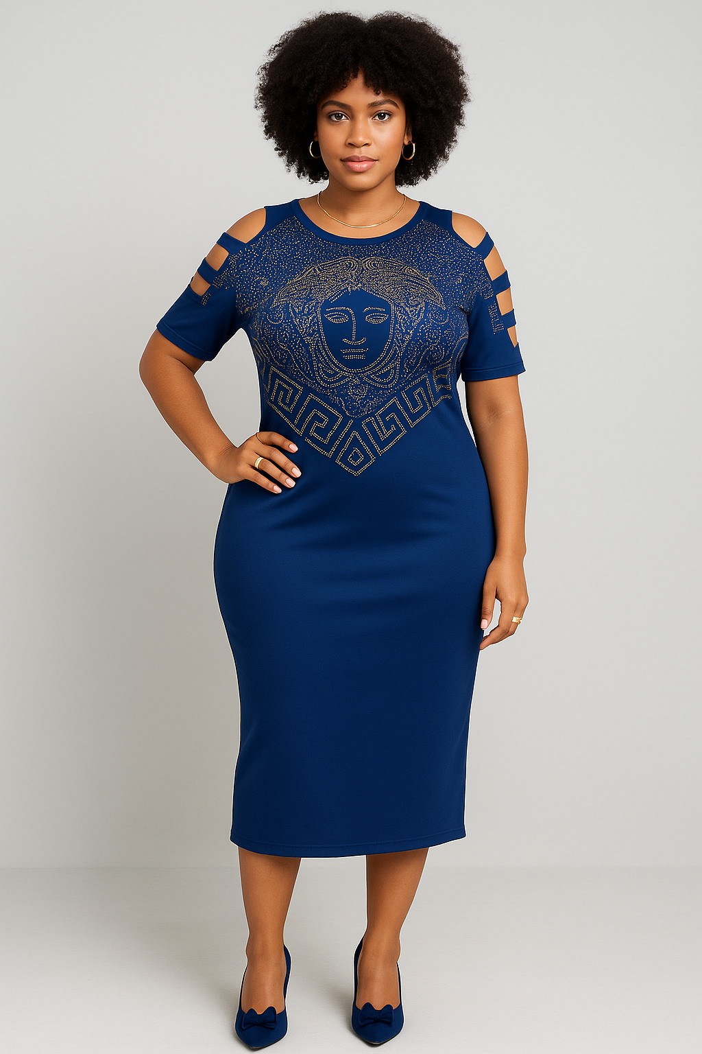 AbbyO Cold Shoulder Dress
