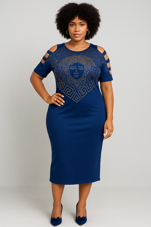 AbbyO Cold Shoulder Dress
