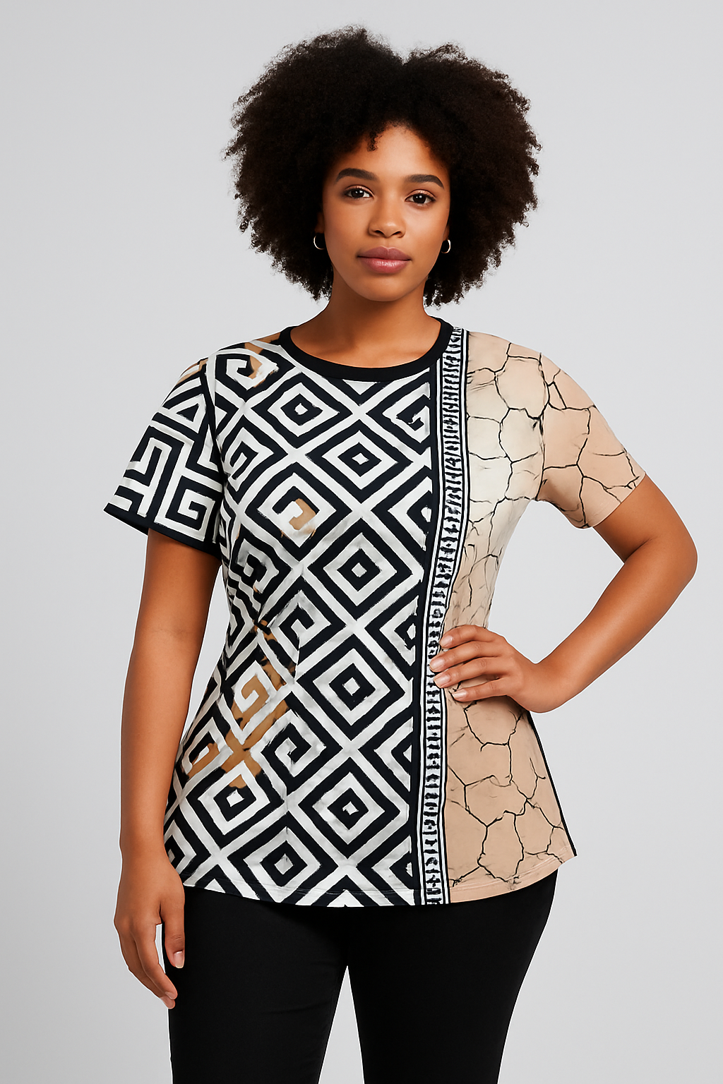 Summer Short Sleeves Blouse