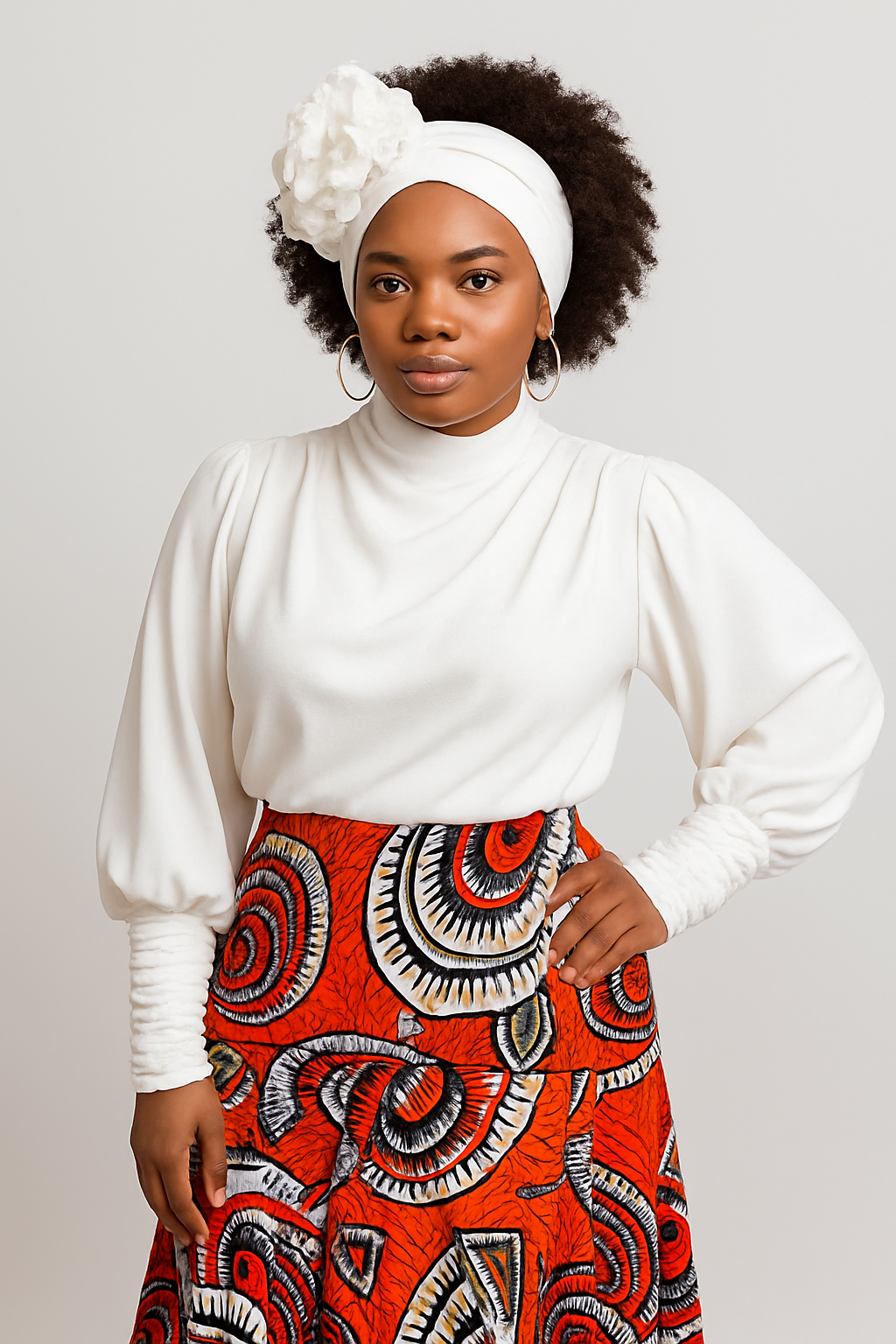 Sophia Elegant Chiffon Long Sleeves Crop Blouse {Black}