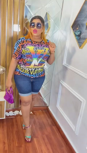 Swarovski Rhinestone Blouse (H)