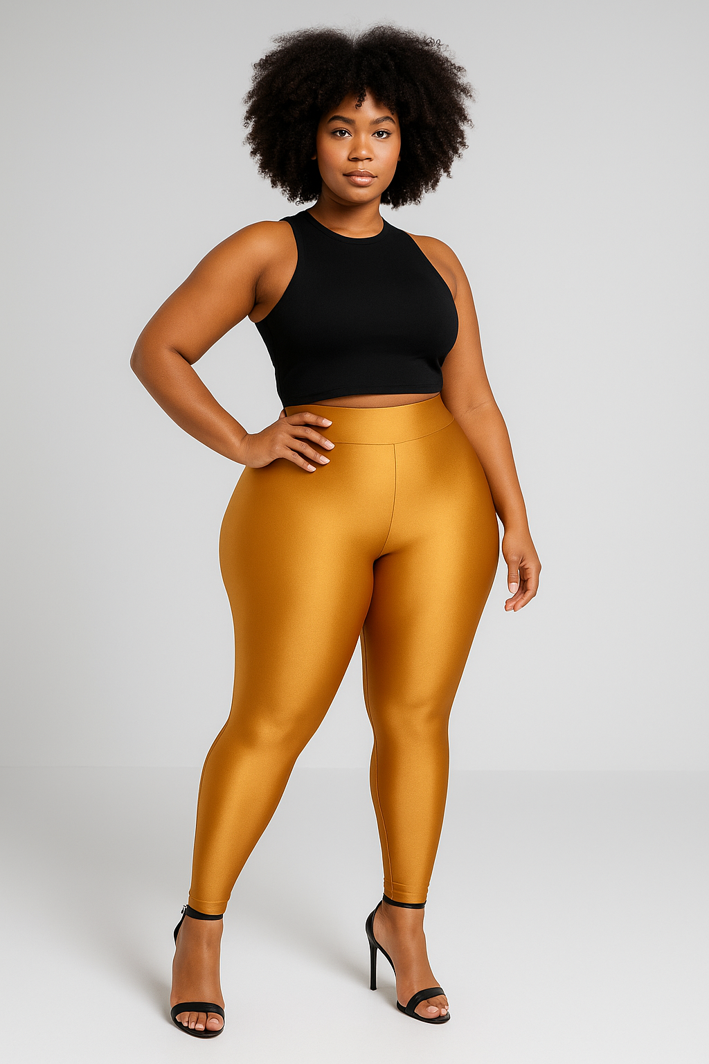 High-waisted leggings