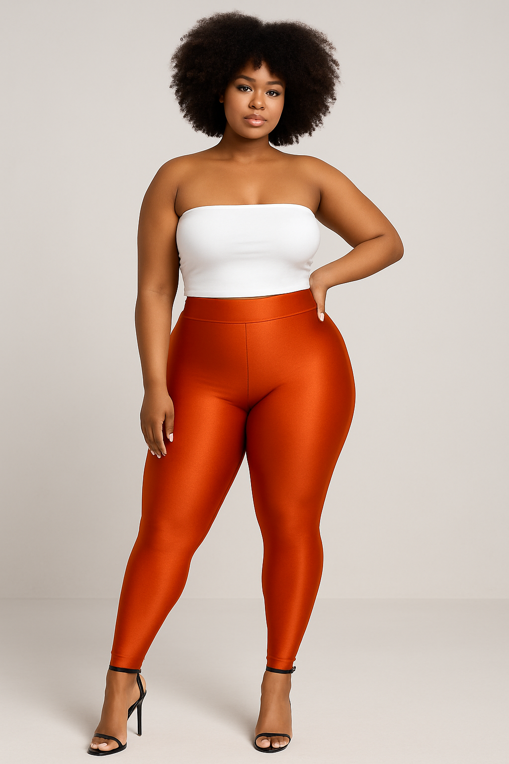 High-waisted leggings