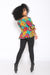 Imole off Shoulder peplum top ( Green/Red/Yellow)