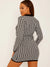 Pattern Knitted Jumper Dress