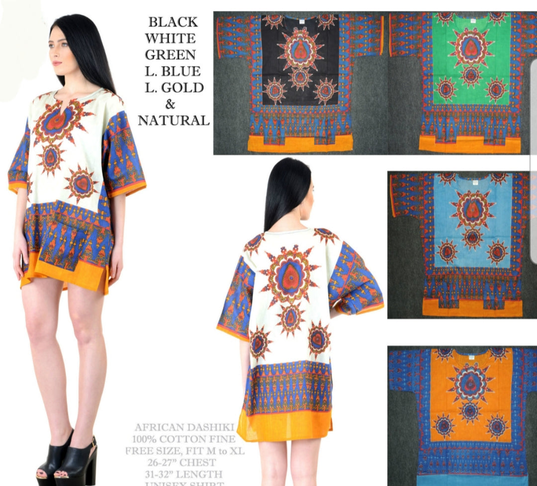 African Danshiki Blouse
