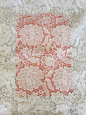 Big Elegant cord lace (white)