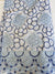 African Swiss voile lace (baby blue/white)