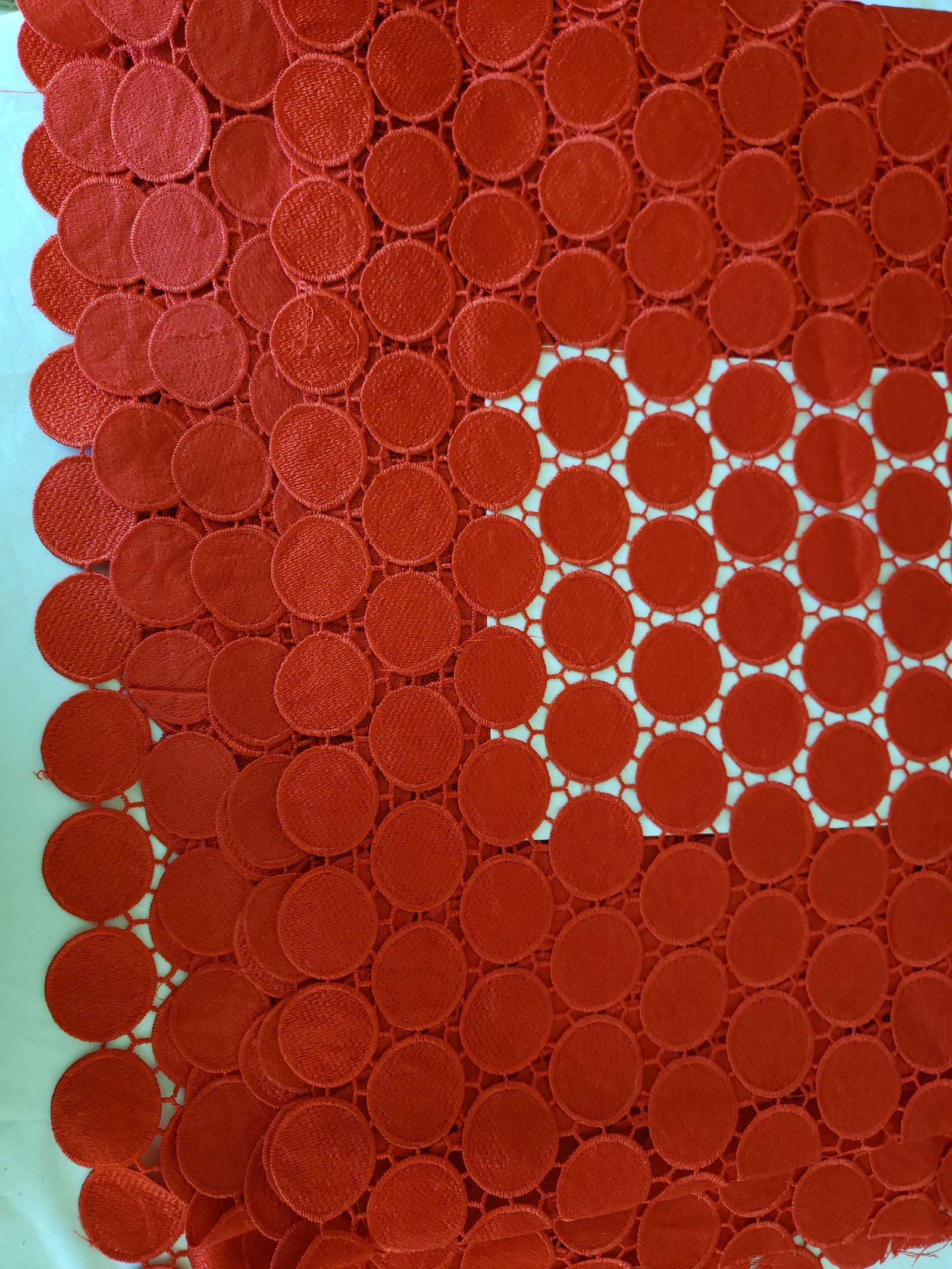 Classic Cord lace (red)