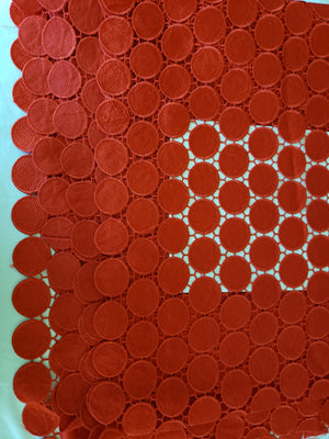 Classic Cord lace (red)