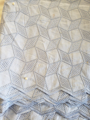 Polish Lace (baby blue)