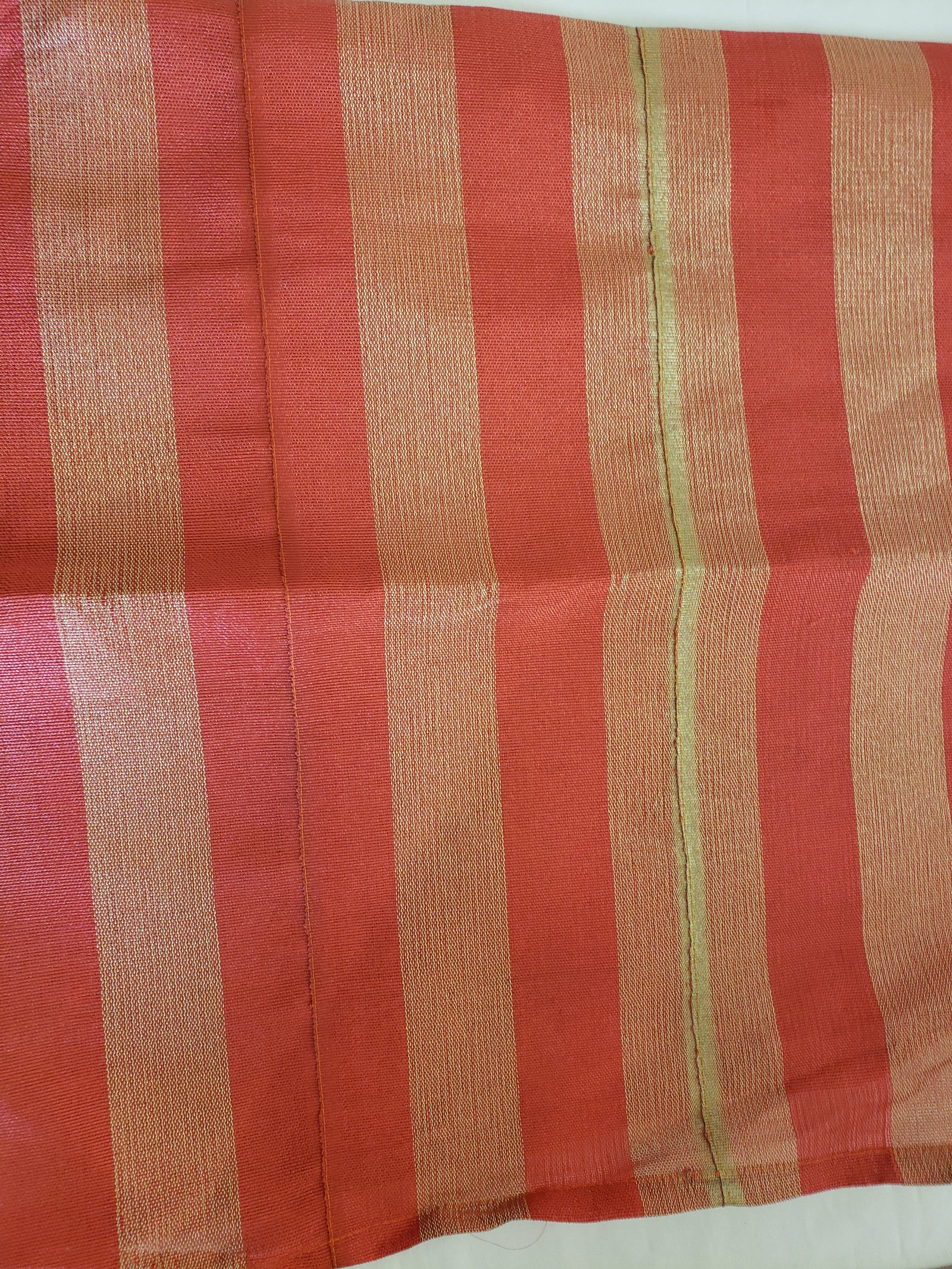 Aso oke (orange/gold)