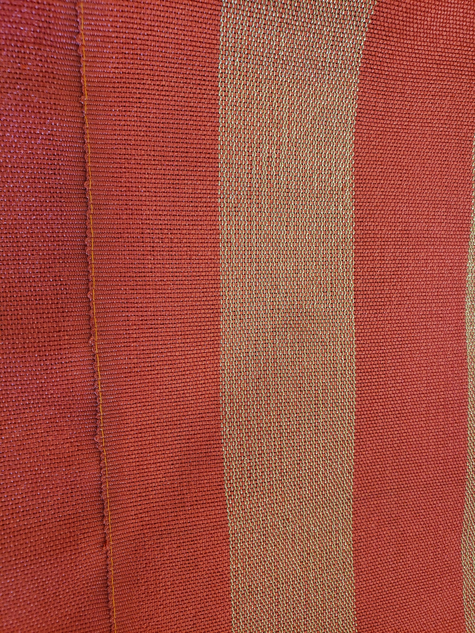 Aso oke (orange/gold)