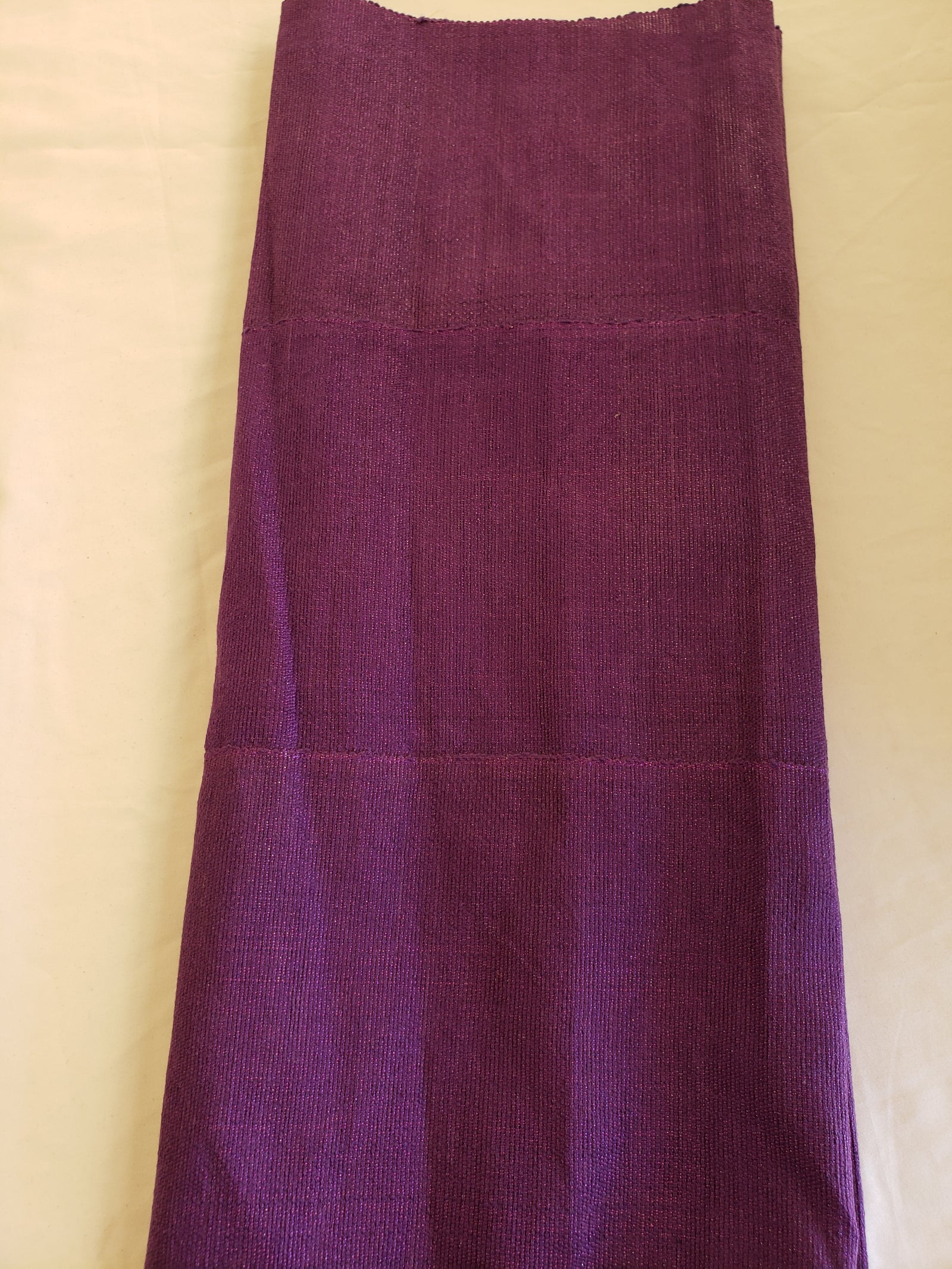 Aso oke African head gear (purple)