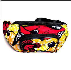 African Print Fanny Pack
