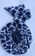 3-in-1 Ankara Print Head Tie Bonnet ( Black & White )