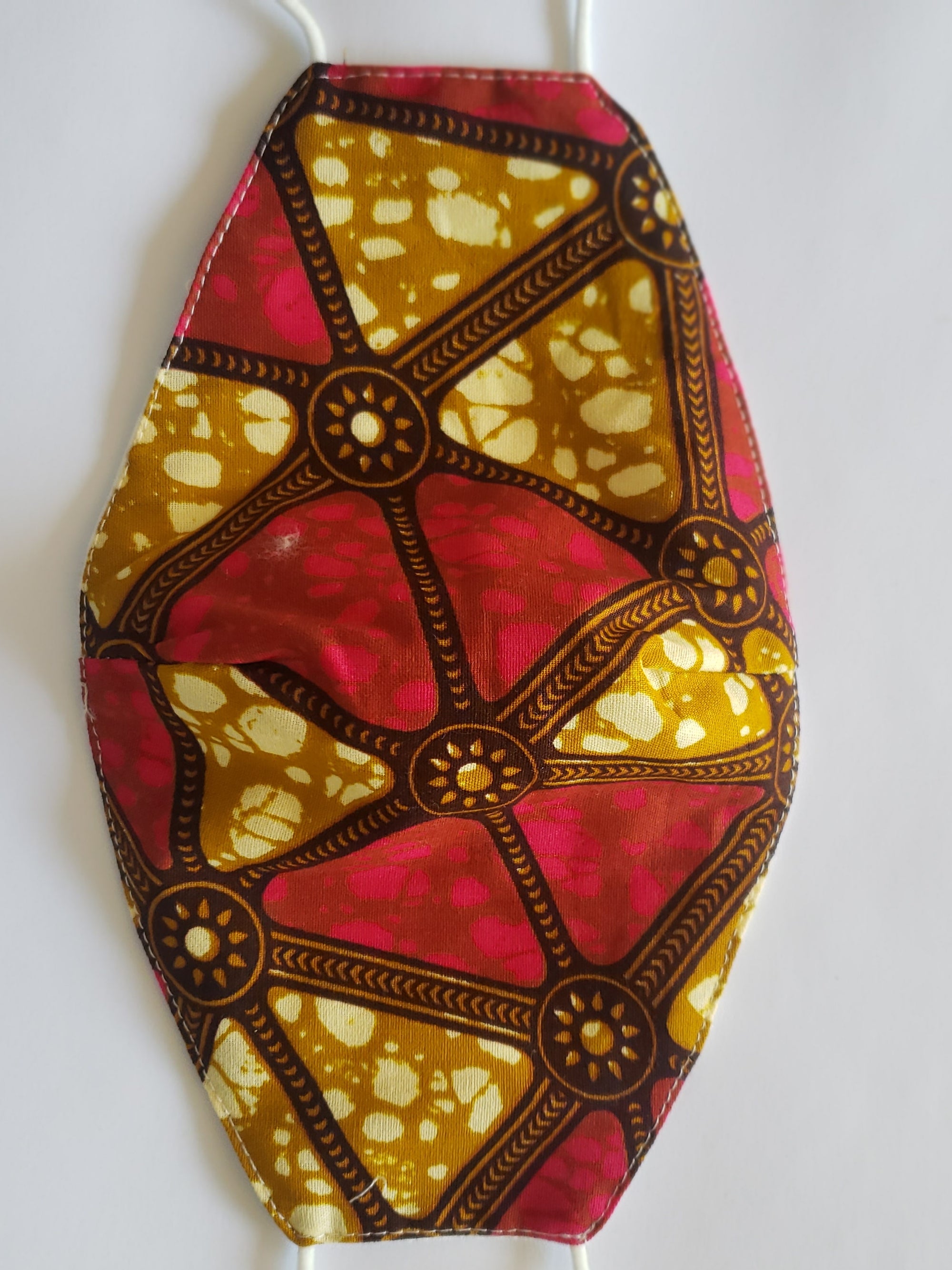African Print Face Mask ( Variety) with pocket filter