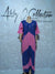 Fully Stoned Dry Lace Kaftan/Boubou Gown( Pink)