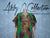 Fully Stoned Ankara Dry Lace Kaftan/Boubou Gown (Green)