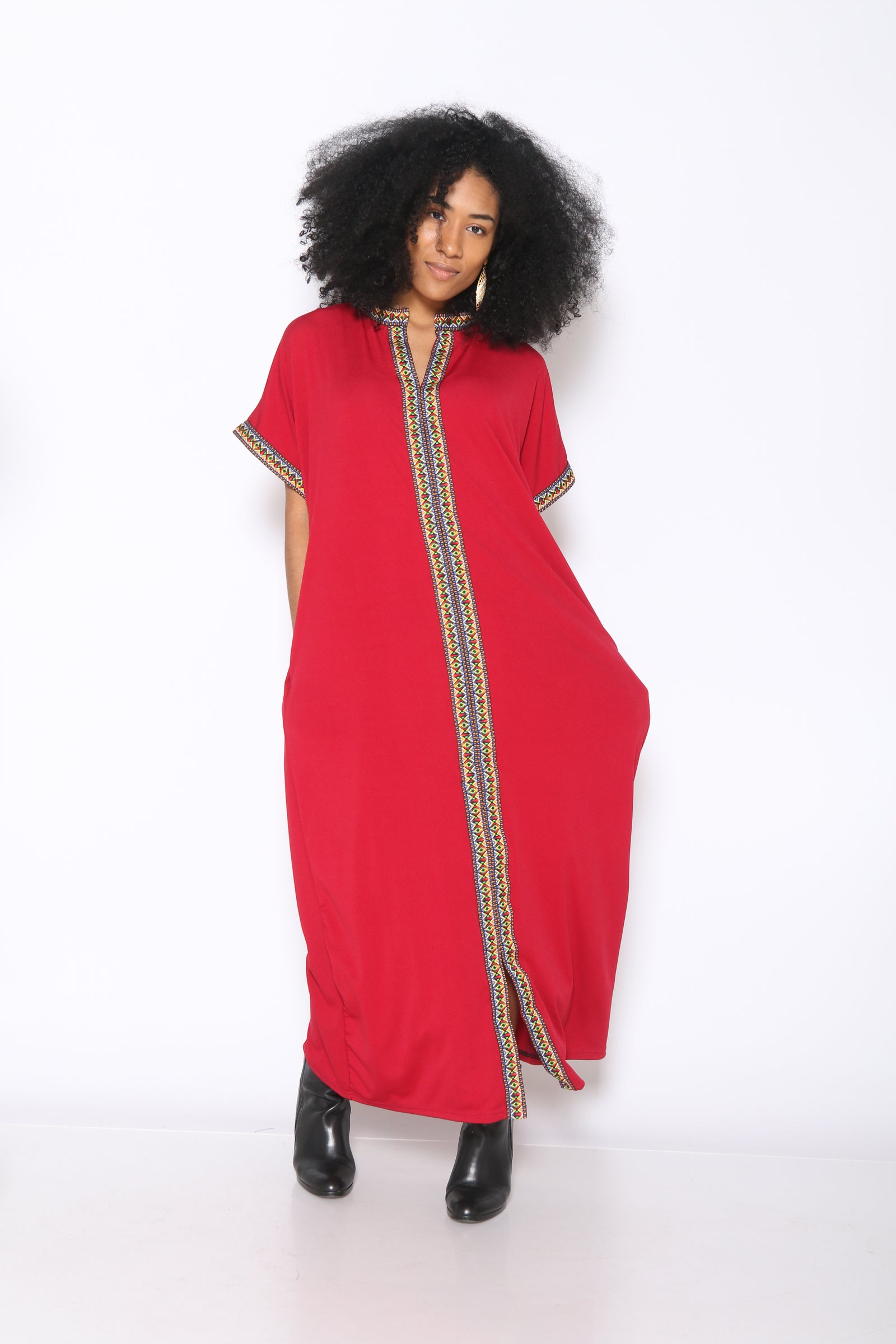 Summer Kaftan Maxi Dress