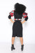 PUFF-SLEEVE SHEATH DRESS