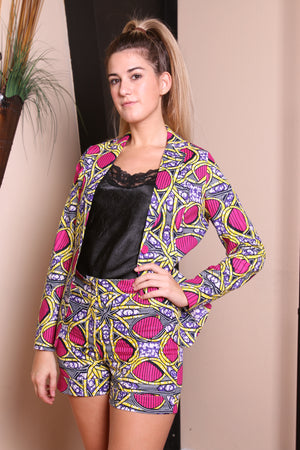 Modupe African Print Blazer Jacket Set