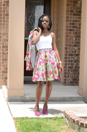 Modupe African Print Blazer Jacket Set