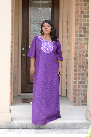 African Dry Lace (Purple)