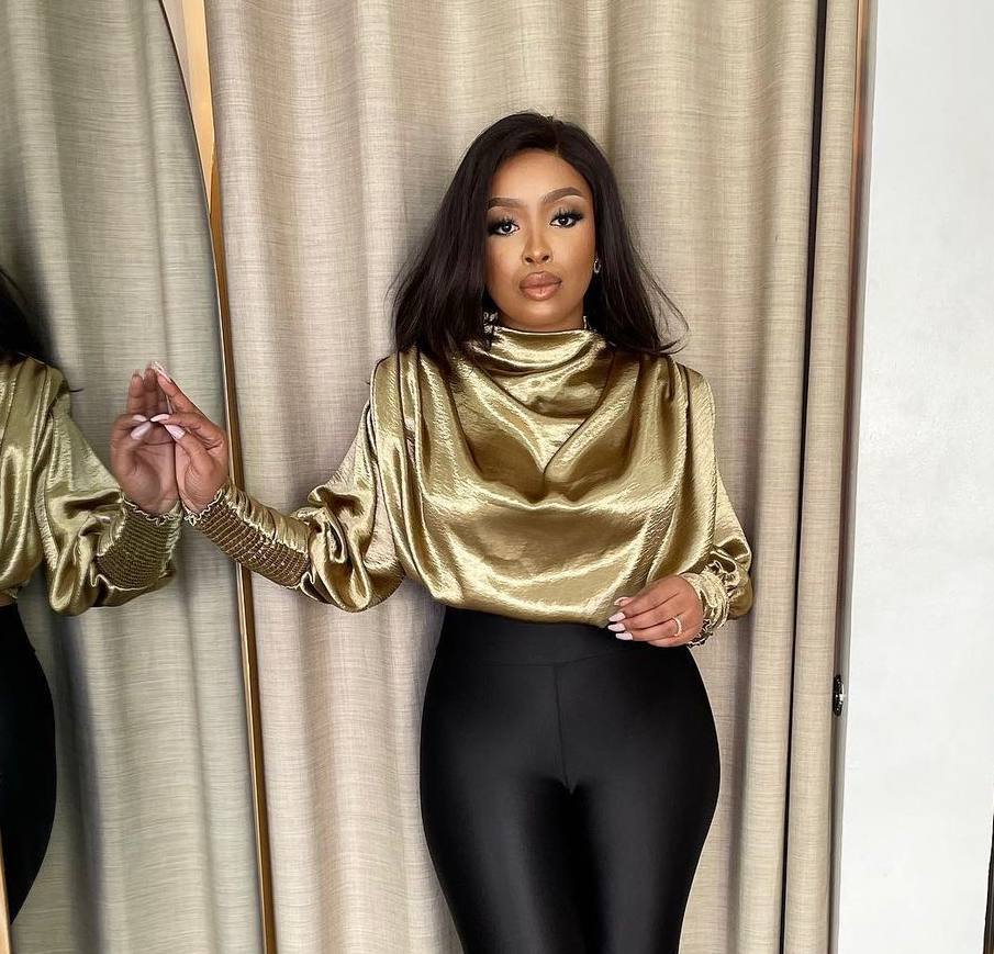 Luxurious Satin Blouse (Gold)