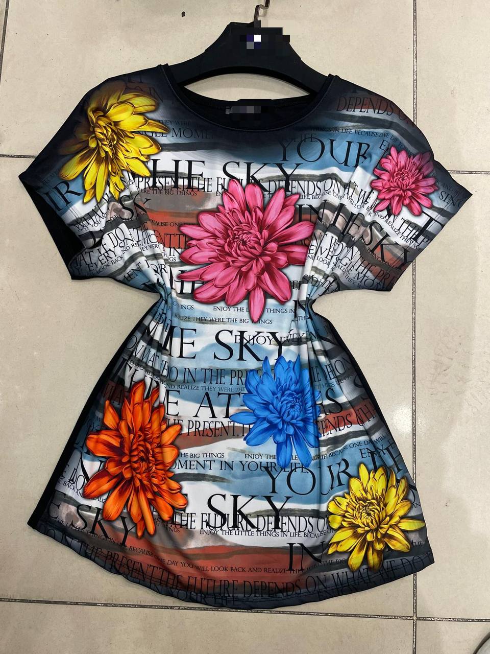 Summer  Floral Short Sleeves Blouse