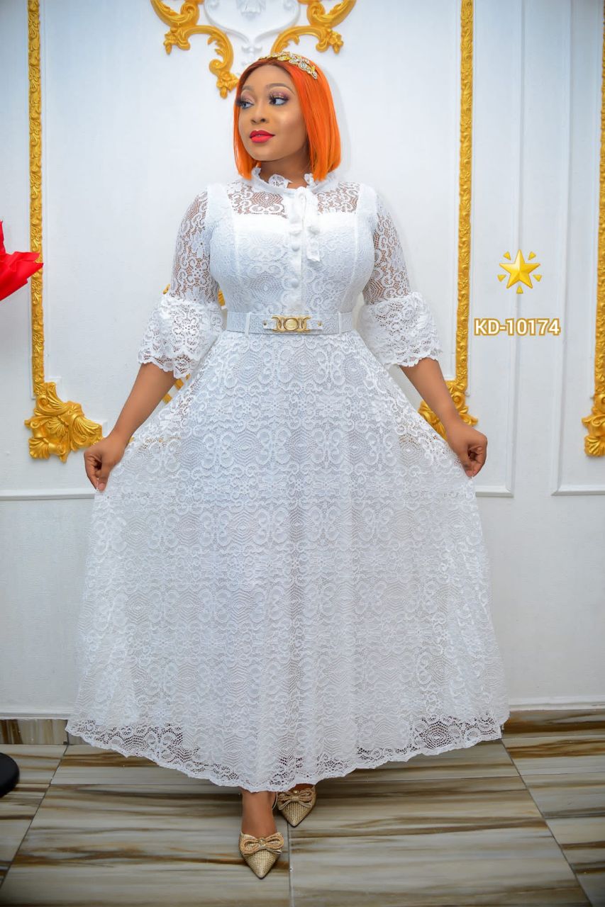 Elegant Lace Maxi Dress