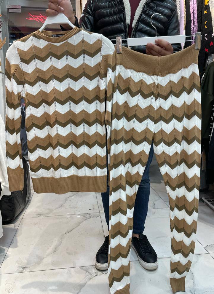 2 Piece Knit Loungewear Set