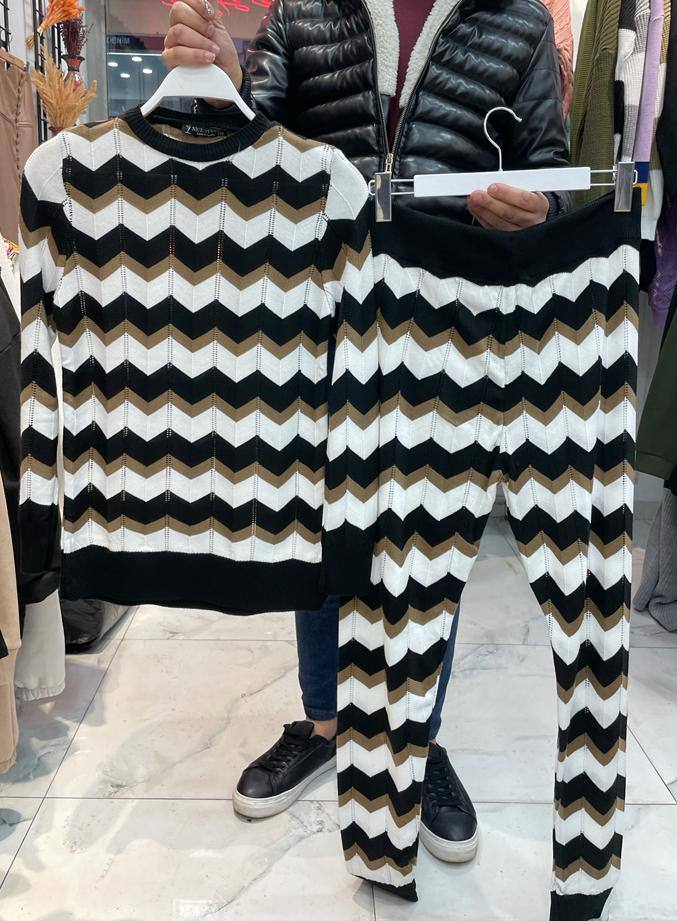 2 Piece Knit Loungewear Set