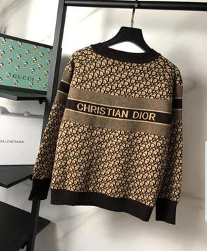 AbbyO Print Knit Sweater