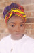 3-in-1 Ankara Print Head Tie Bonnet ( multiple color)