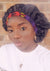 3-in-1 Ankara Print Head Tie Bonnet ( multiple color)