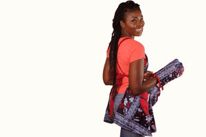 Abby.O Classy African print apron set